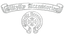 Logo of Glitzify Accessories with decorative elements on a black background