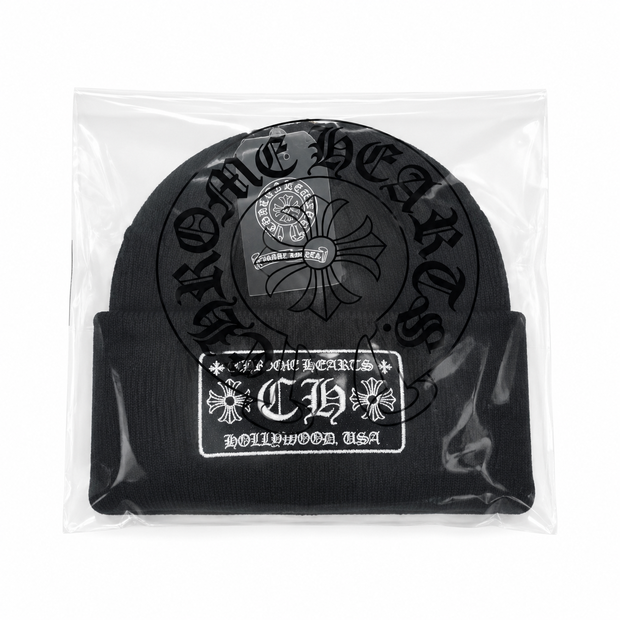 Black Hollywood Beanie