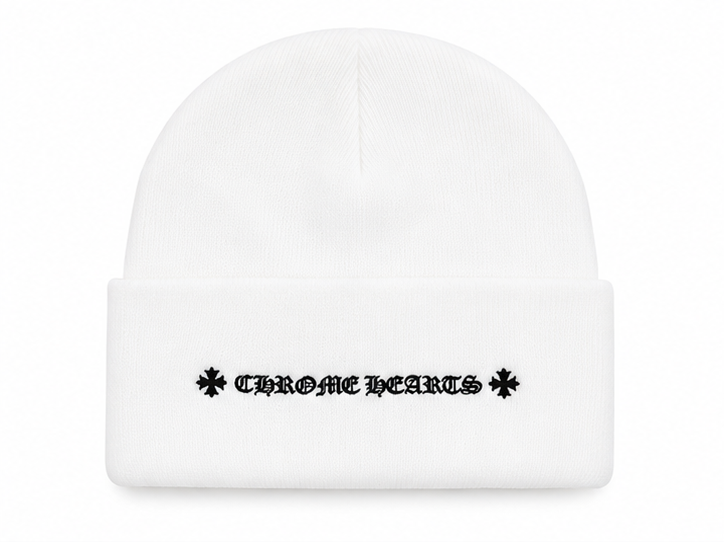 White Hollywood Beanie