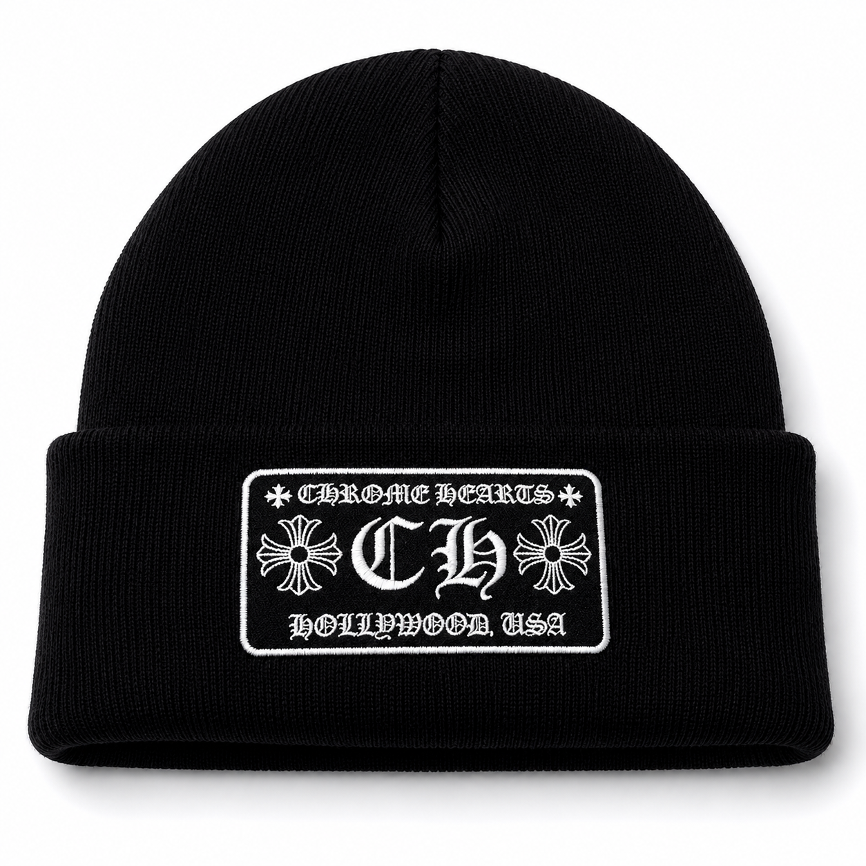 Black Hollywood Beanie