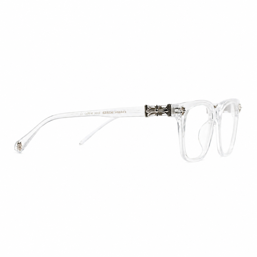 Clear Silver Frames