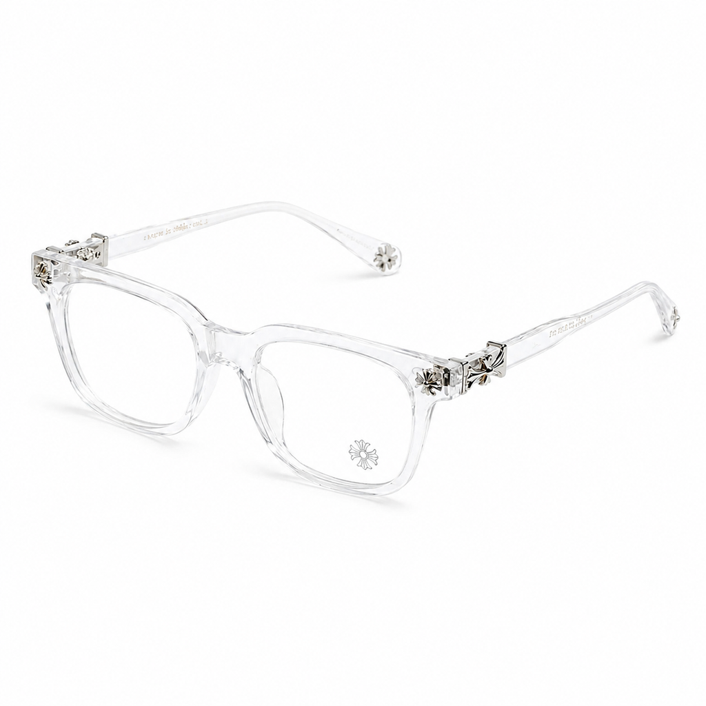 Clear Silver Frames
